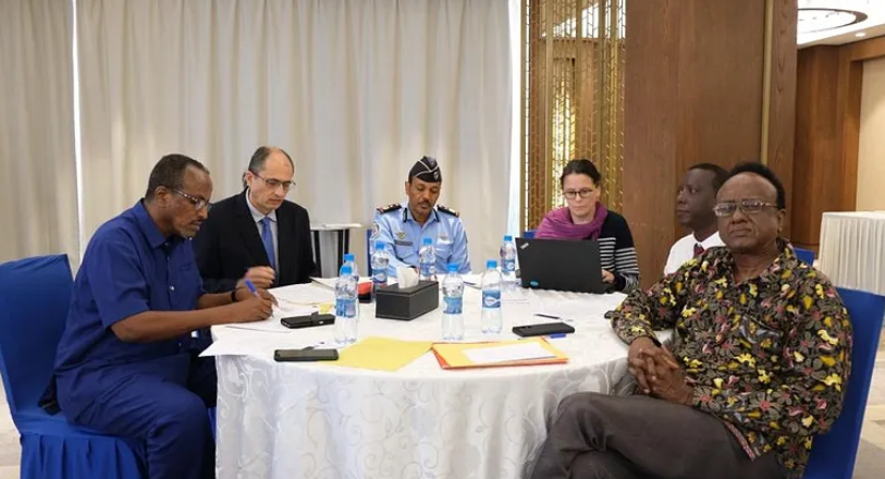 Government ministries and UN agencies collaborate during the May 2024 debriefing workshop | CADRI Secretariat, 2024